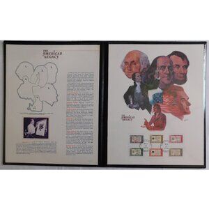 America 250: American Legacy Sanford Kossin Art Fleetwood Presentation Folio '78
